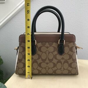 Coach Brown and Black Crossbody Bag